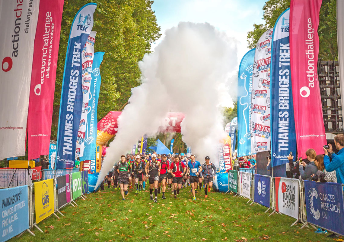 Running starting an ultra challenge event
